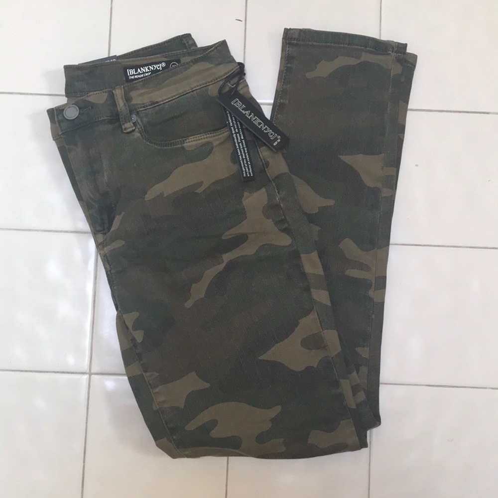BLANKNYC Army pattern jeans size 29